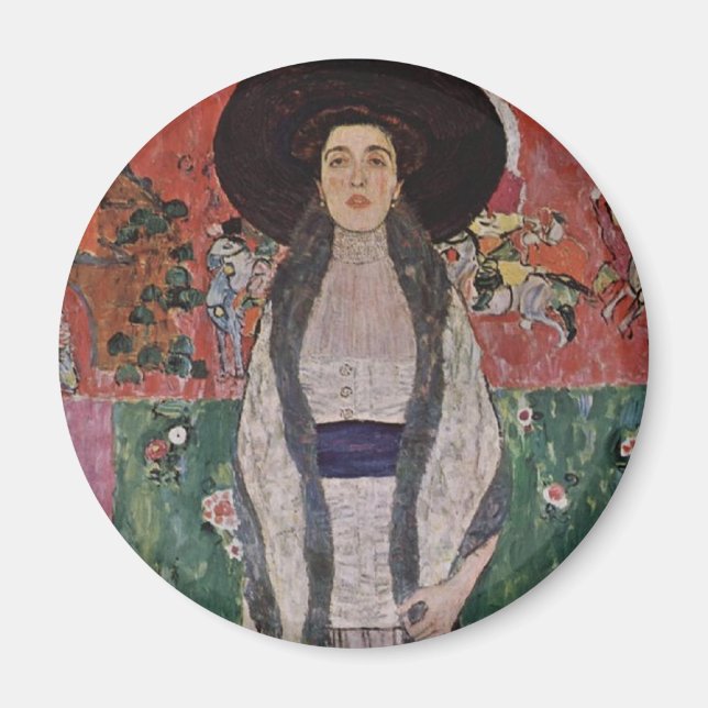 Aimant Gustav Klimt Portrait d'Adele Bloch-Bauer II (Devant)