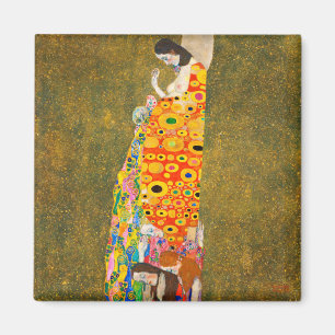 Aimant Gustav Klimt The Hope II, Die Hoffnung II