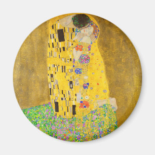 Aimant Gustav Klimt The Kiss Fine Art