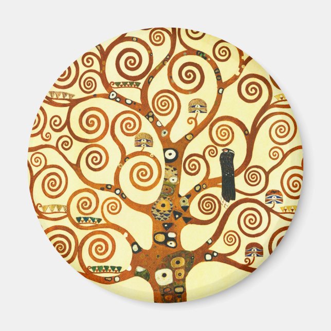 Aimant Gustav Klimt The Tree of Life Fine Art (Devant)