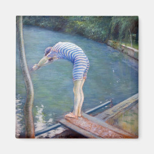 Aimant Gustave Caillebotte - Le Bather / Le Plongeur