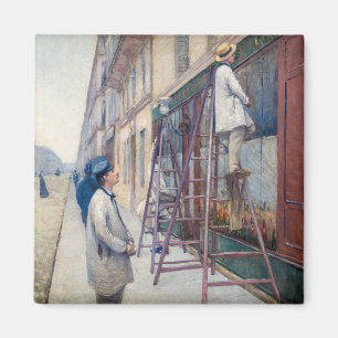 Aimant Gustave Caillebotte - Les Peintres en bâtiment