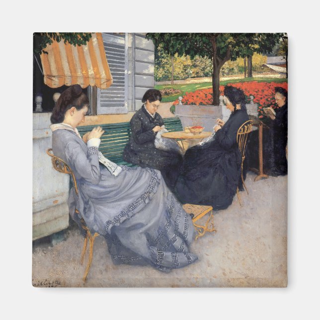 Aimant Gustave Caillebotte - Portraits à la campagne (Devant)