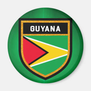 Aimant Guyana Flag