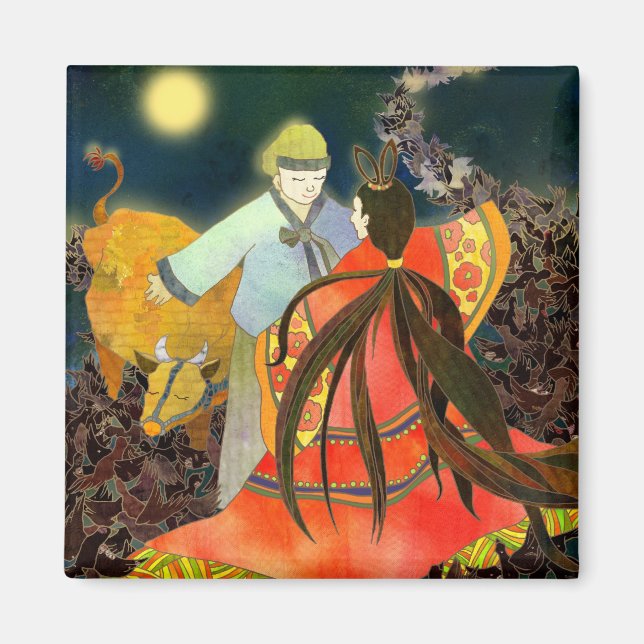 Aimant Gyeonwu & Jiknyeo : L'histoire de Chilseok en Coré (Devant)