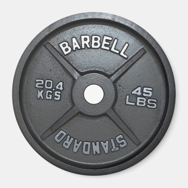 Aimant Gym pour la motivation (Devant)