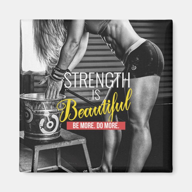 Aimant Gym pour la motivation (Devant)