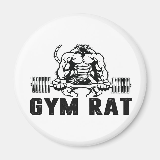Aimant Gym Rat (Devant)