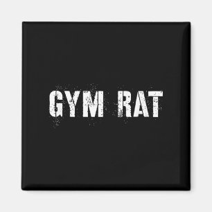 Aimant Gym Rat Cadeaux Hommes Vêtements Essentiels Hustle