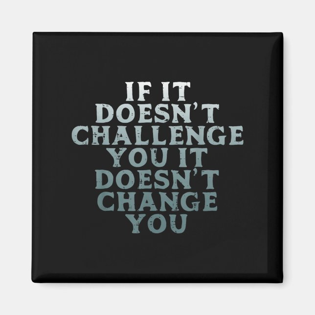 Aimant Gym Si Cela Ne Vous Conteste Pas Motivation De L'E (Devant)