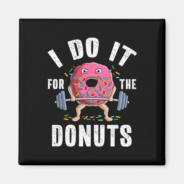 Aimant Gymnase Amusant Poids Bodybuilding Deadlift Work (Devant)