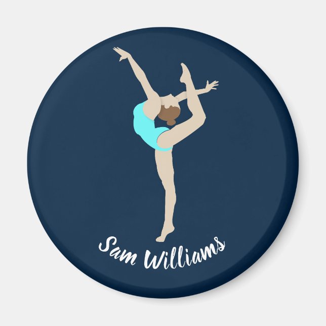 Aimant Gymnaste féminine (Devant)