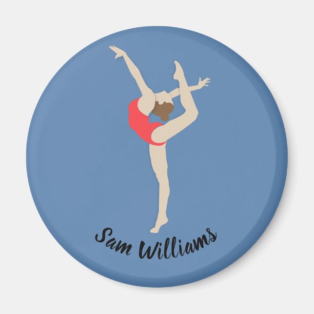 Aimant Gymnaste féminine (Devant)