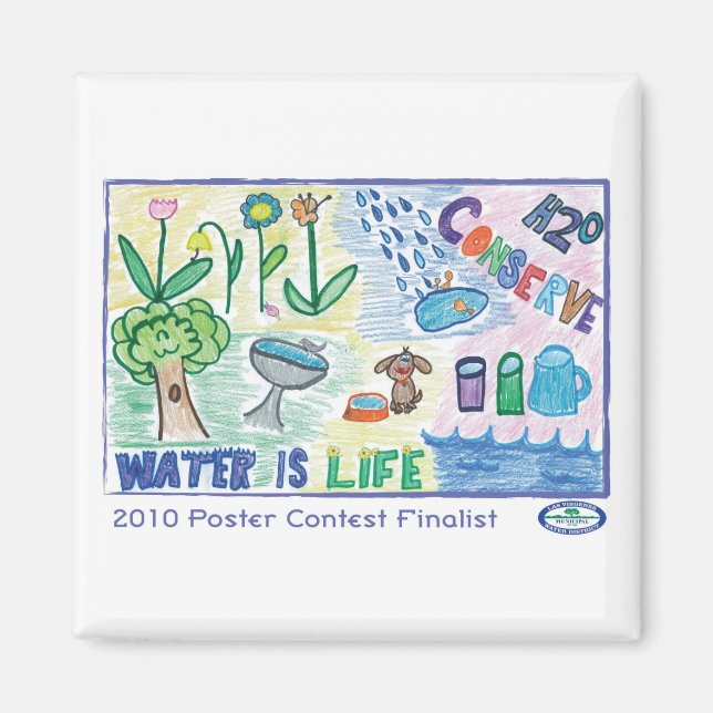 Aimant H20 Conserver (Devant)