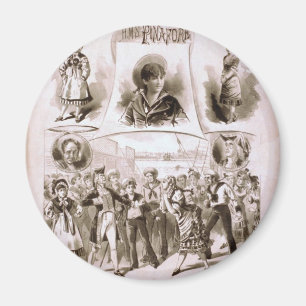 Aimant H.M.S. Théâtre de cru de chasuble