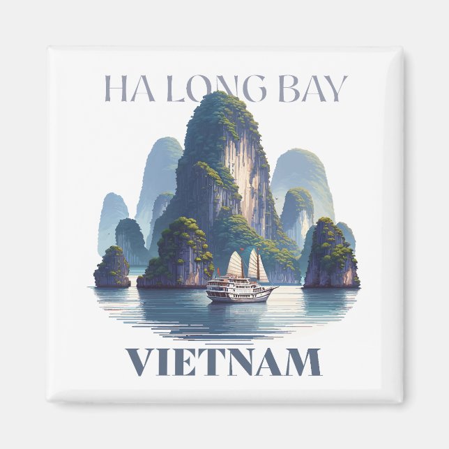 Aimant Ha Long Bay Vietnam (Devant)