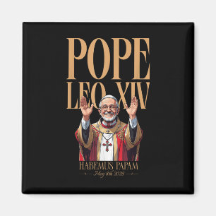 Aimant Habemus Papam Nouveau Pape Leo Xiv 14