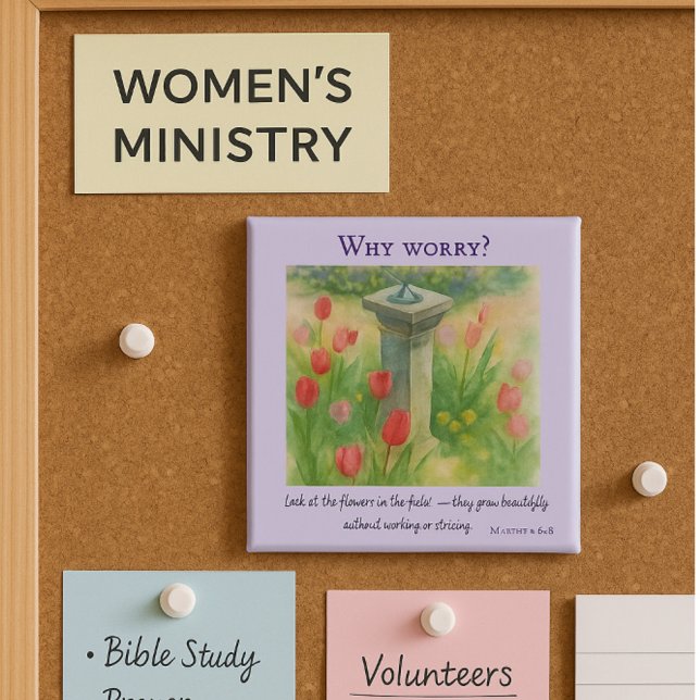 Aimant Habillé Comme les fleurs Inspirationnel Verse de l (Créateur téléchargé)