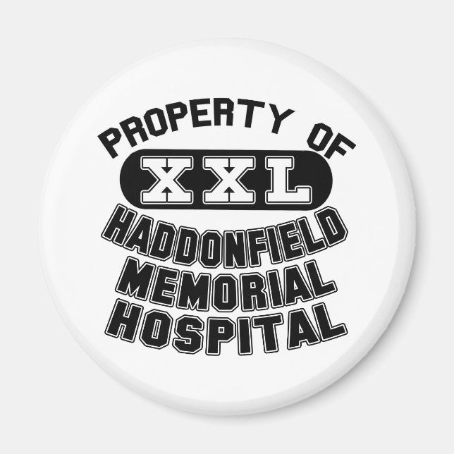 Aimant Haddonfield Memorial Hospital Produits (Devant)