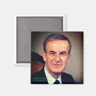 Aimant Hafez al-Assad, président syrien