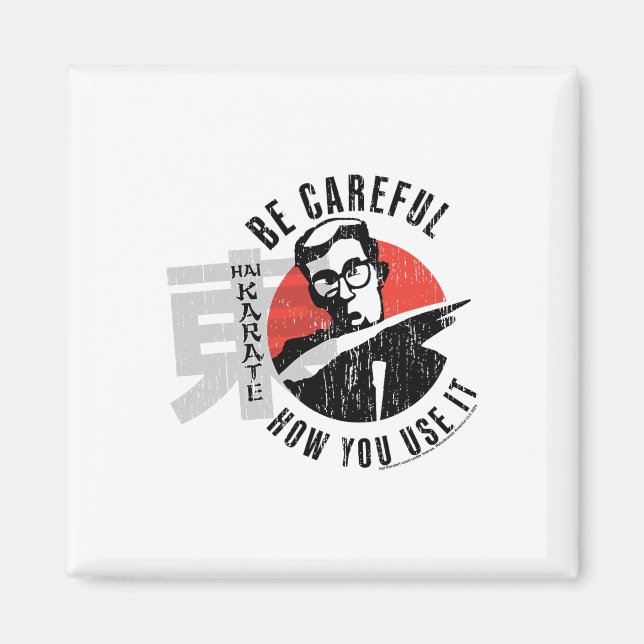 Aimant Hai Karate Soyez Prudent Comment Vous L'Utilisez R (Devant)