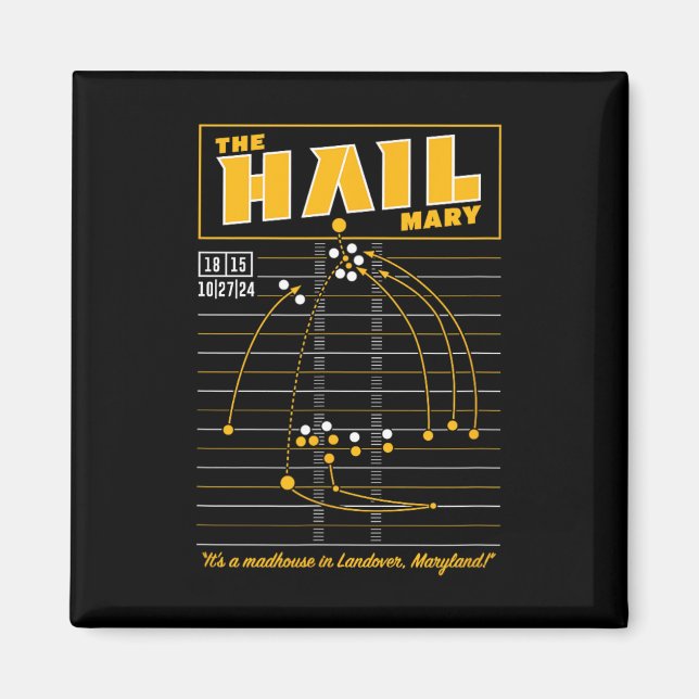 Aimant Hail Mary - Washington (Devant)