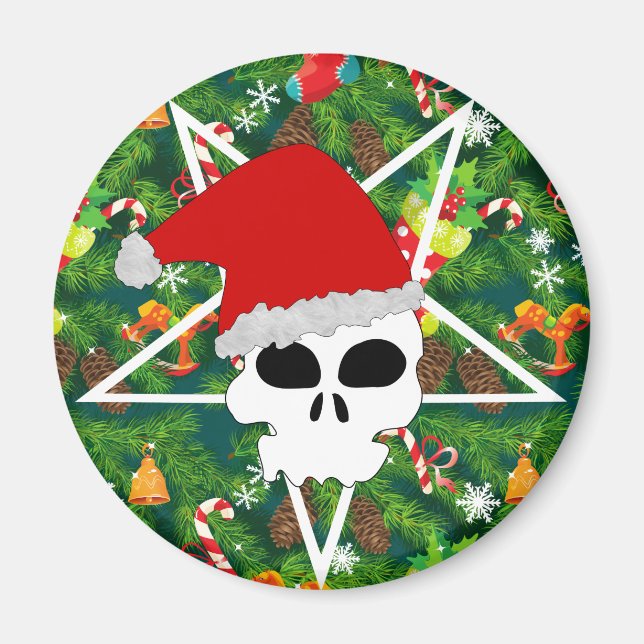Aimant hail père Noël (Devant)