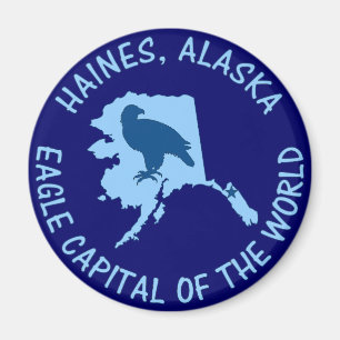 Aimant Haines, capitale mondiale de l'aigle de l'Alaska