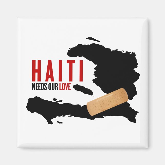 Aimant Haïti a besoin de notre amour (Devant)