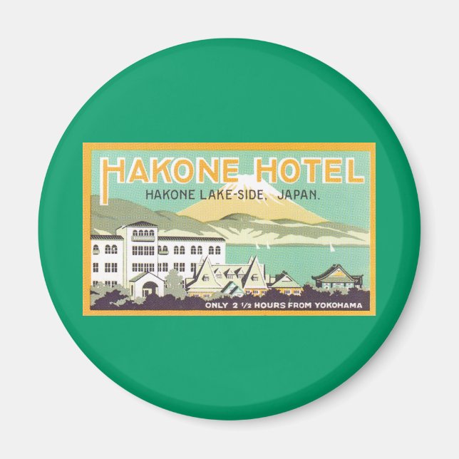 Aimant Hakone Hotel Japon (Devant)