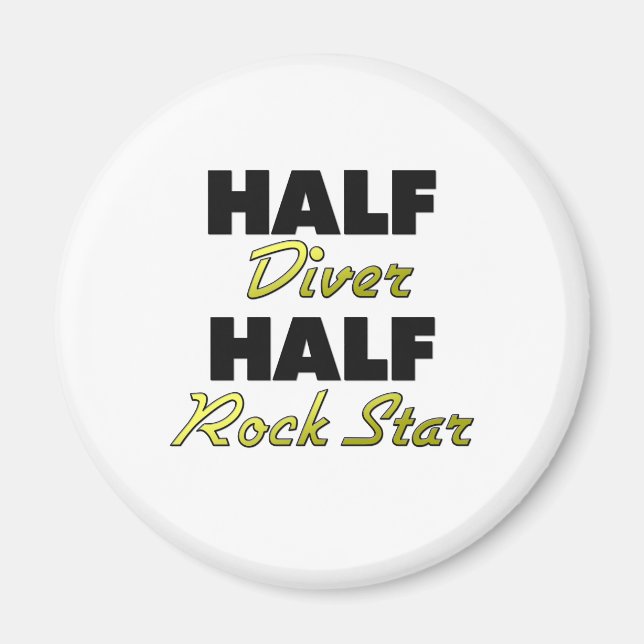 Aimant Half Diver Half Rock Star (Devant)