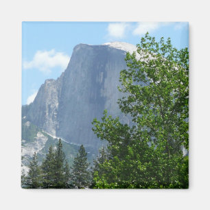 Aimant Half Dome en été du parc national de Yosemite