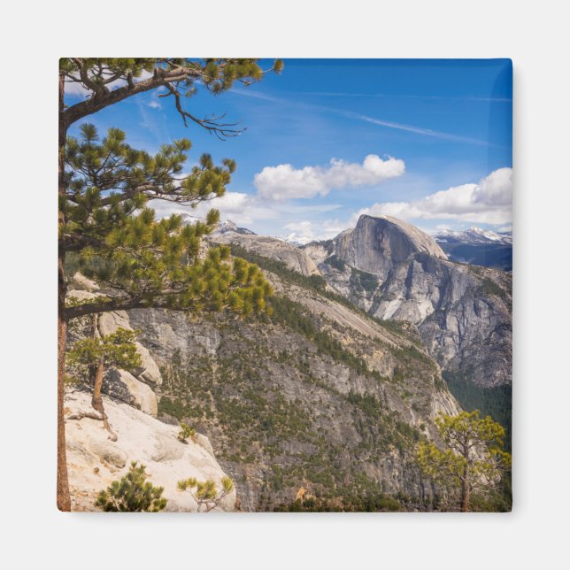 Aimant Half Dome paysage, Californie (Devant)