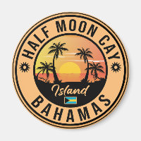 Half Moon Cay Bahamas - Retro Vintage 80s Souvenir