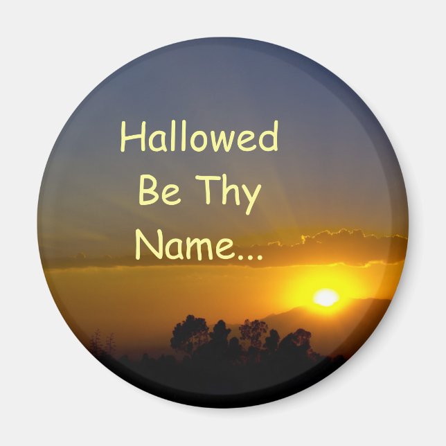Aimant Hallow Be Thame Name (Devant)