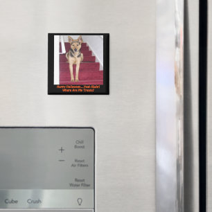 Aimant Halloween Berger Allemand Chien Pas de traitement