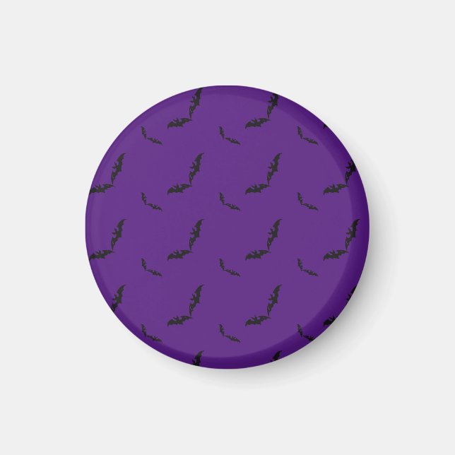 Aimant Halloween/chauve-souris (Devant)