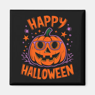 Aimant Halloween Citrouille Drôle Joyeux Halloween