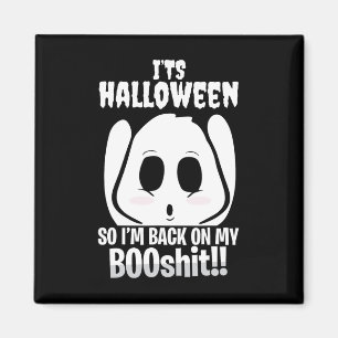 Aimant Halloween Ck Sur Mon Boo Boo Drôle Taureau Drôle