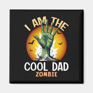 Aimant Halloween Correspondant Cool Papa Zombie Costume
