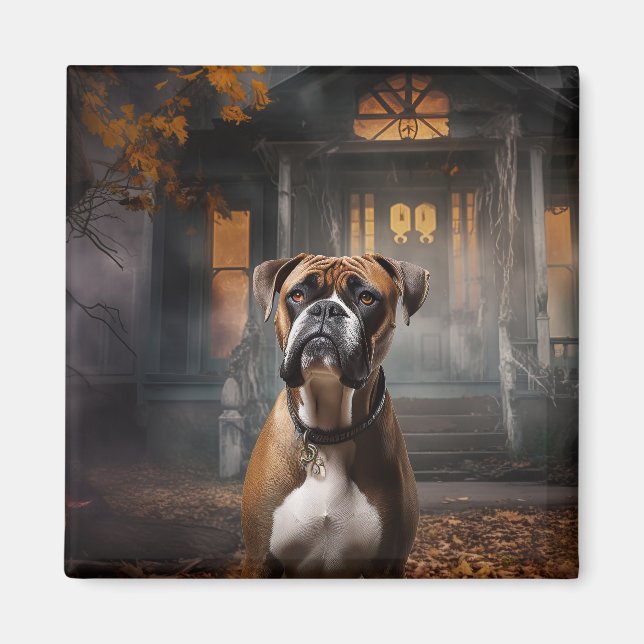 Aimant Halloween dans la boîte (Devant)