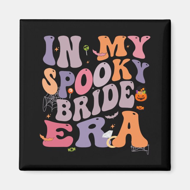 Aimant Halloween de mariée dans ma Éffrayante Mariage de  (Devant)