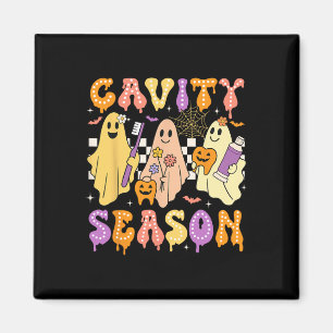 Aimant Halloween Dentist Cavity Saison Dentaire Femmes Ho