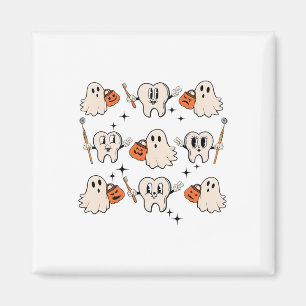 Aimant Halloween Dentiste Dental Dental Teintures Ghost P