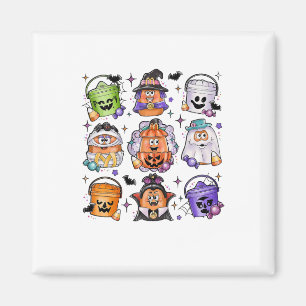 Aimant Halloween Éffrayant Nugget mignon personnage de fi