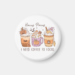 Aimant Halloween et café