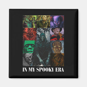 Aimant Halloween fantôme dans mon ère Éffrayante pour les