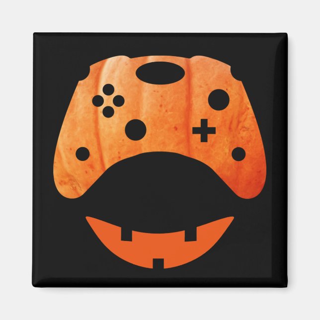 AIMANT HALLOWEEN FUNNY GAMER (Devant)