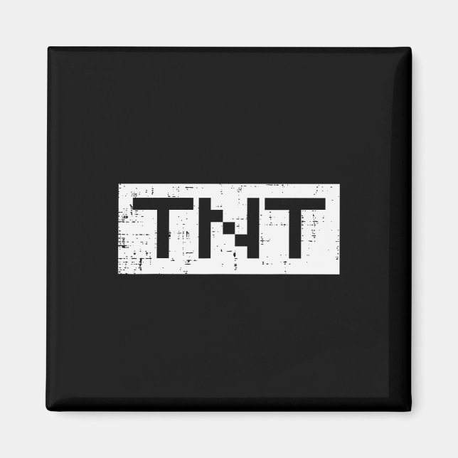 Aimant Halloween Gamer Tnt Pixel Costume de jeu Garçons E (Devant)