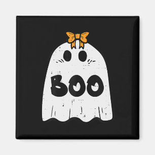 Aimant Halloween Ghost Boo Costume Girls Toddler Tee
